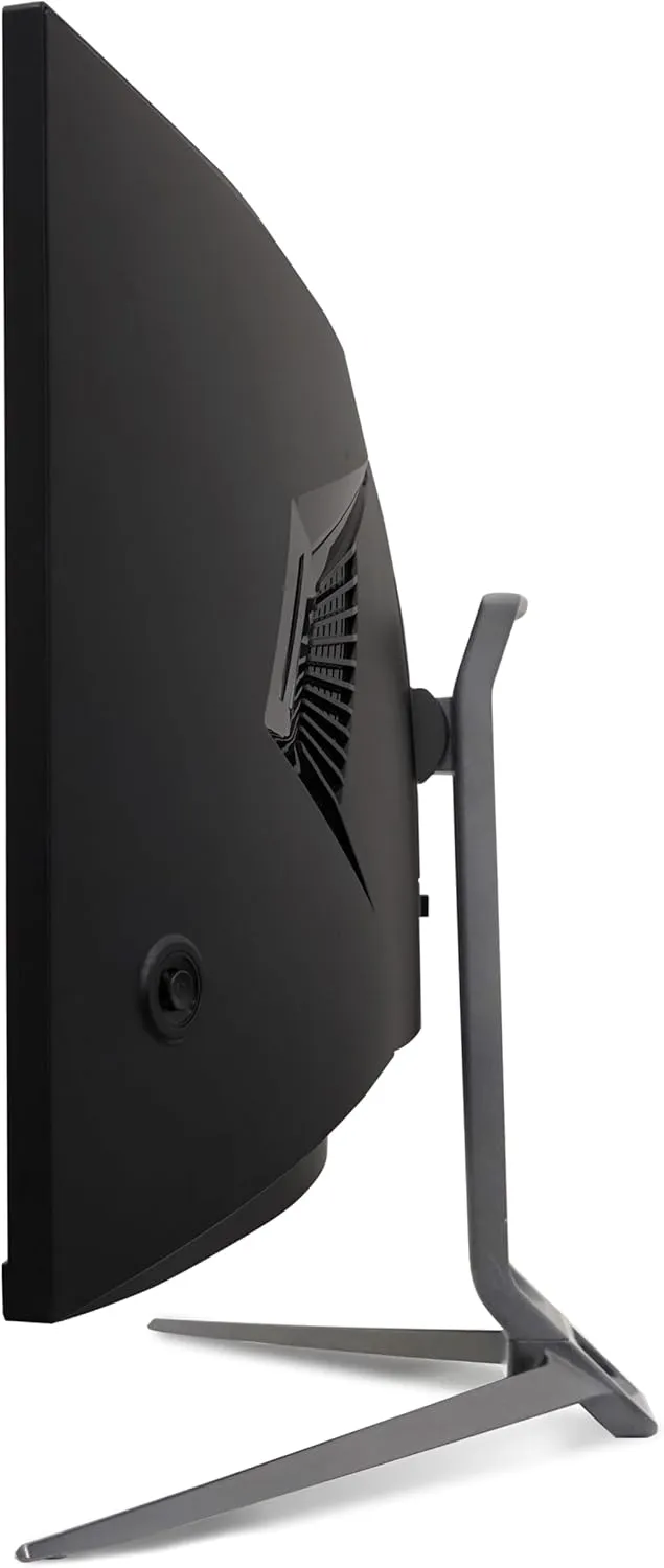 acer Nitro 34 Inch 1000R 21:9 Curved Zero-Frame QHD 3440 x 1440 Gaming Monitor | AMD FreeSync Premium | Up to 120Hz Refresh | 1ms VRB | Two Display Port 1.2 & Two HDMI 2.0 Ports | EDA343CUR J0bmiippx