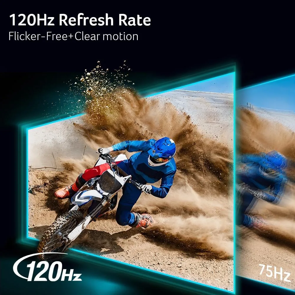 acer Nitro 34 Inch 1000R 21:9 Curved Zero-Frame QHD 3440 x 1440 Gaming Monitor | AMD FreeSync Premium | Up to 120Hz Refresh | 1ms VRB | Two Display Port 1.2 & Two HDMI 2.0 Ports | EDA343CUR J0bmiippx