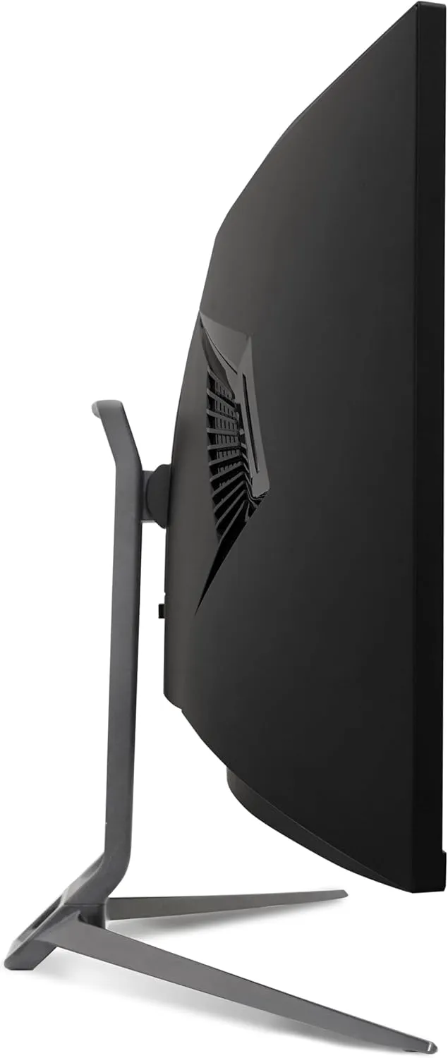 acer Nitro 34 Inch 1000R 21:9 Curved Zero-Frame QHD 3440 x 1440 Gaming Monitor | AMD FreeSync Premium | Up to 120Hz Refresh | 1ms VRB | Two Display Port 1.2 & Two HDMI 2.0 Ports | EDA343CUR J0bmiippx