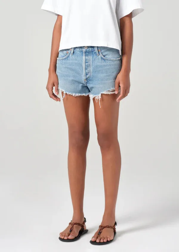 AGOLDE PARKER VITNAGE CUT OFF SHORT