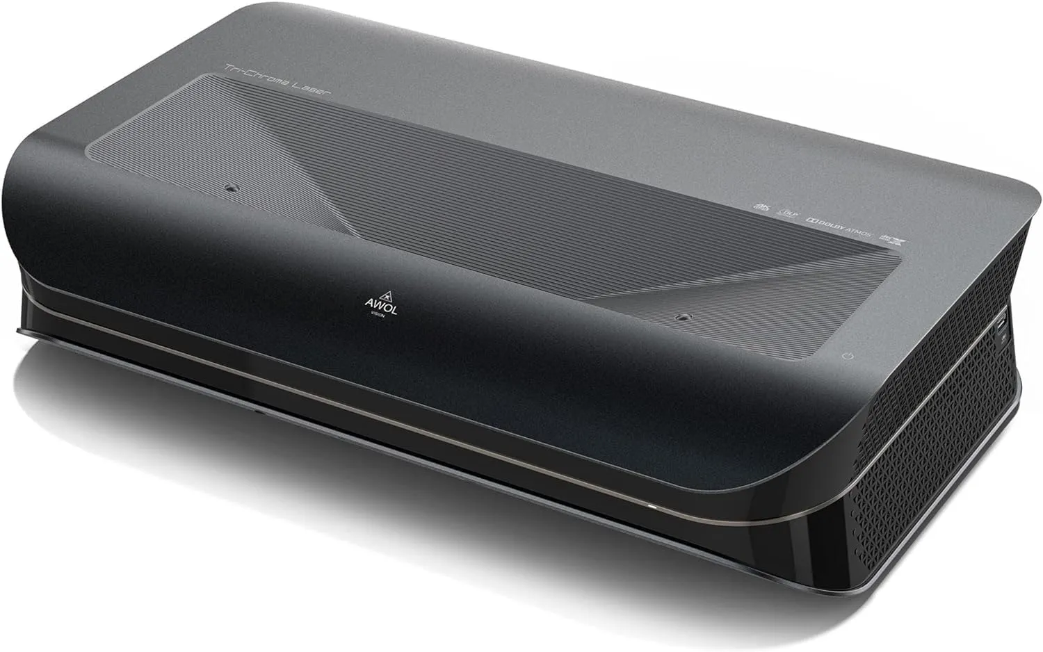 AWOL Vision LTV-3500 Pro UST Triple Laser TV Projector, TV-Like Brightness, 150" Perfect Sharpness, Dolby Vision, 4K 3D HDR10  Ultra-Short Throw Projector