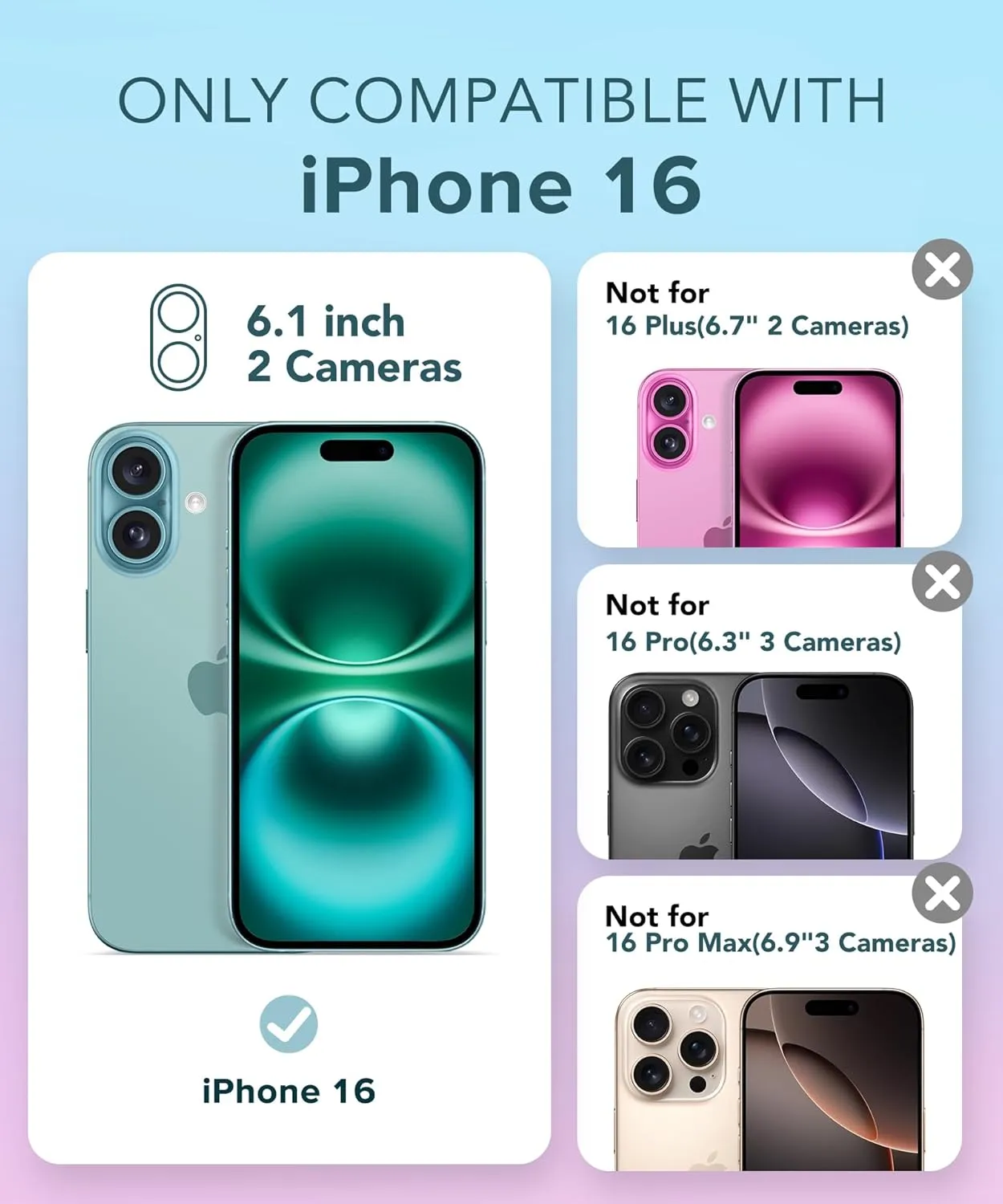 BERFY Magnetic for iPhone 16 Case, [Compatible with Magsafe], with Screen Protector   Camera Lens Protector, [Non-Yellowing] Clear Sparkly Shockproof Hard Phone Case for Women 6.1", Shiny Green