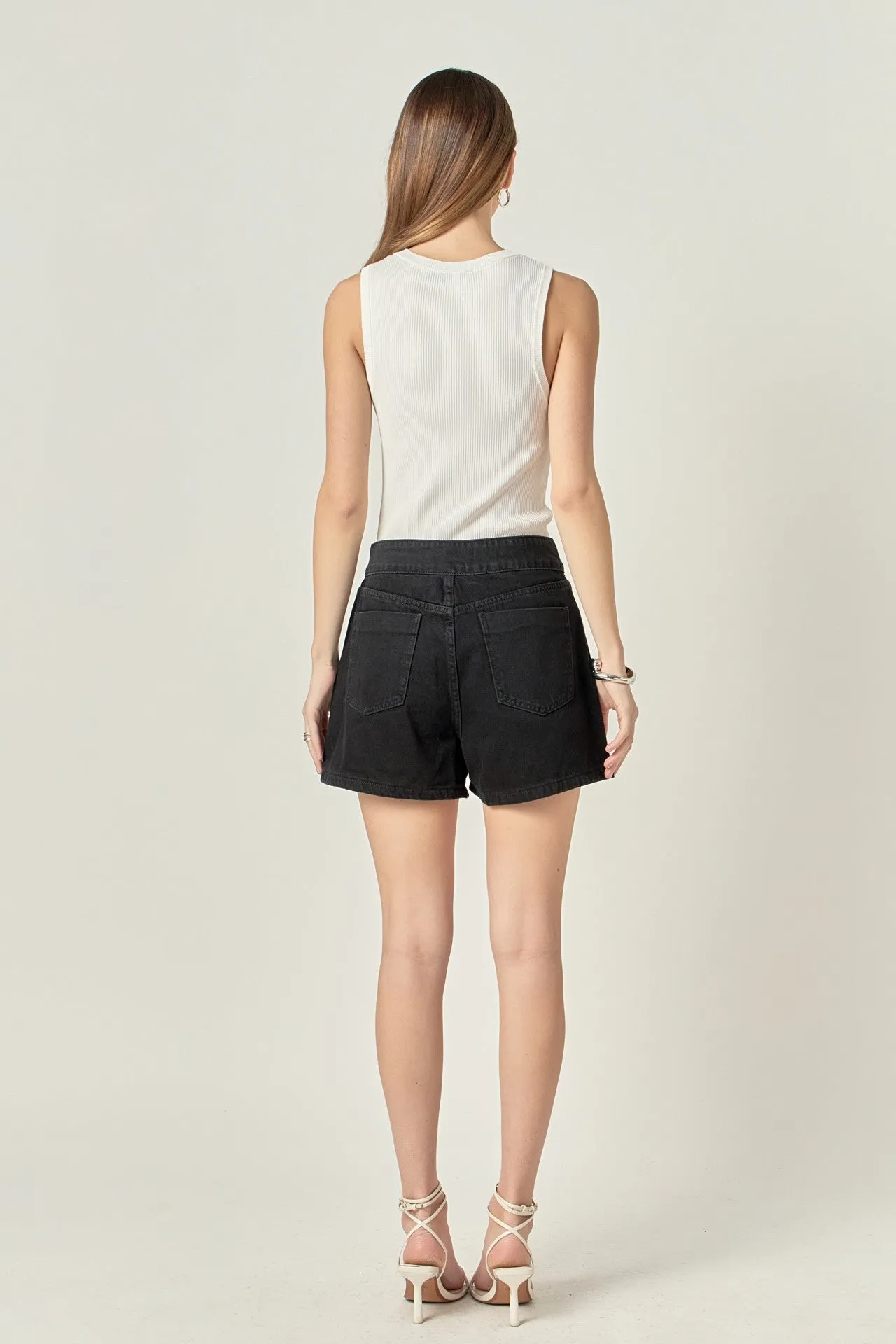 Black & Gold Shorts