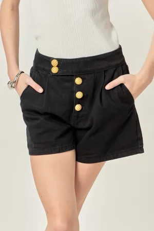 Black & Gold Shorts