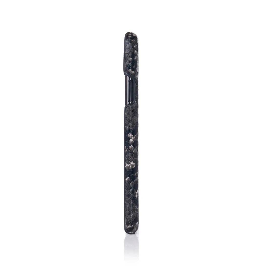 Black Snakeskin iPhone Case