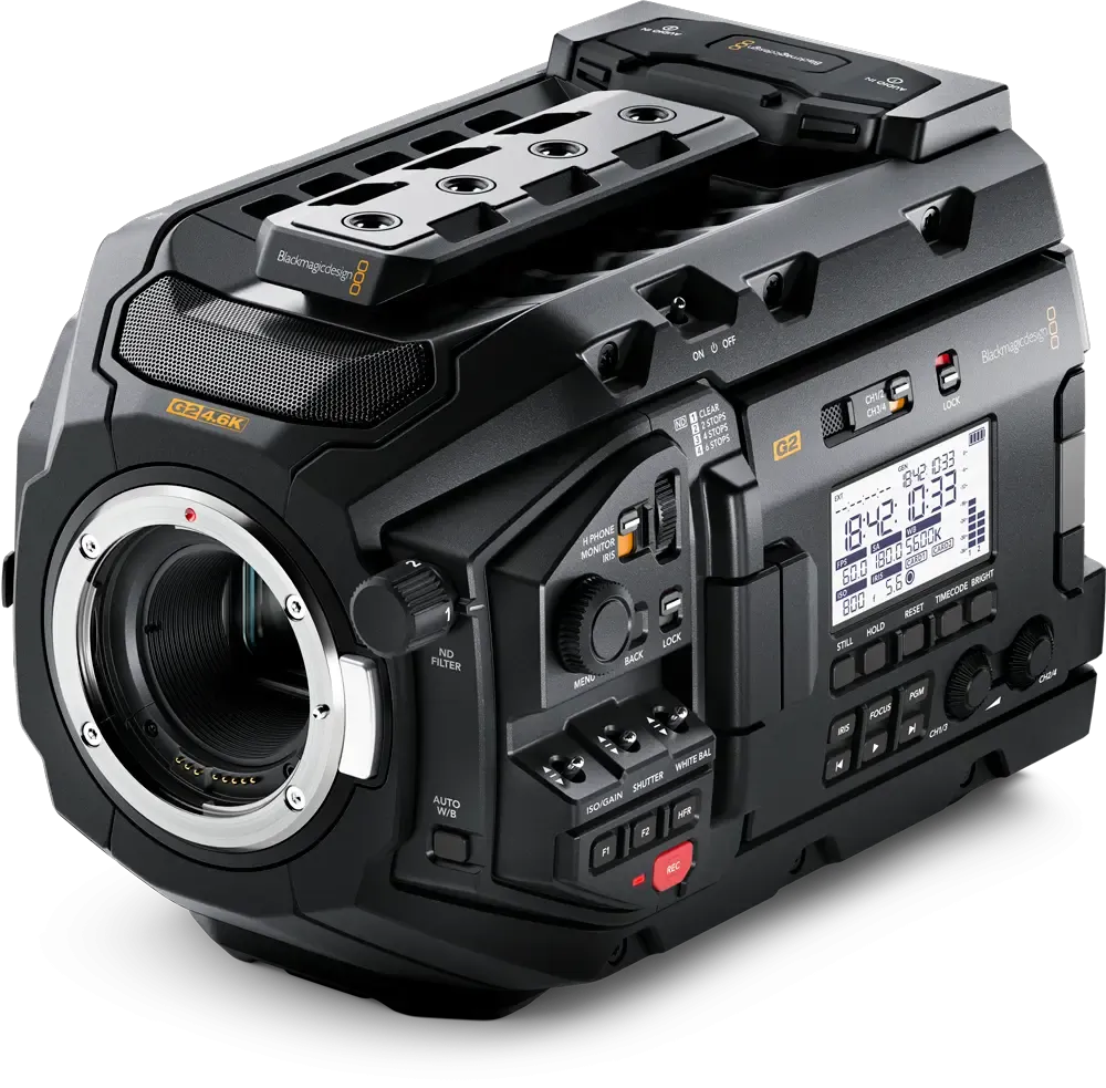 Blackmagic Design URSA Mini Pro 4.6K G2 Digital Cinema Camera