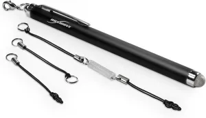 BoxWave Stylus Pen Compatible with Gaomon PD1161 Pen Display Tablet (11.6 in) - EverTouch Capacitive Stylus, Fiber Tip Capacitive Stylus Pen - Jet Black