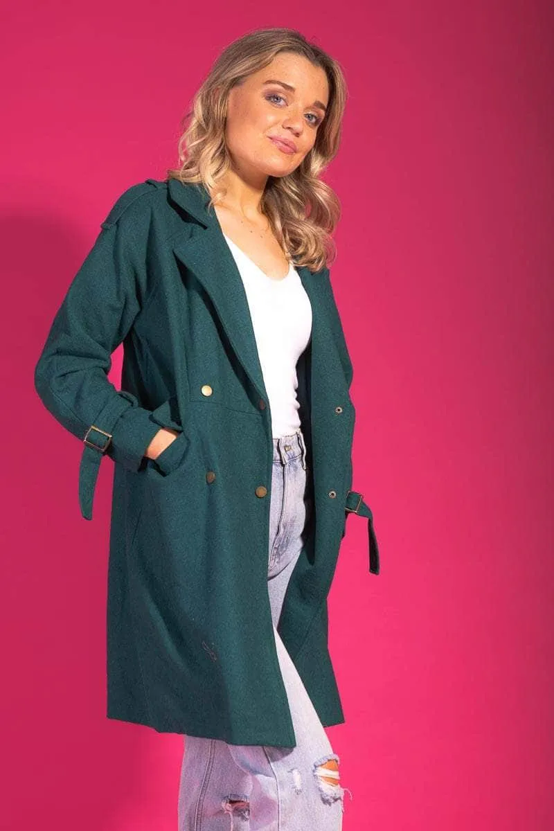 Bronte Coat Emerald