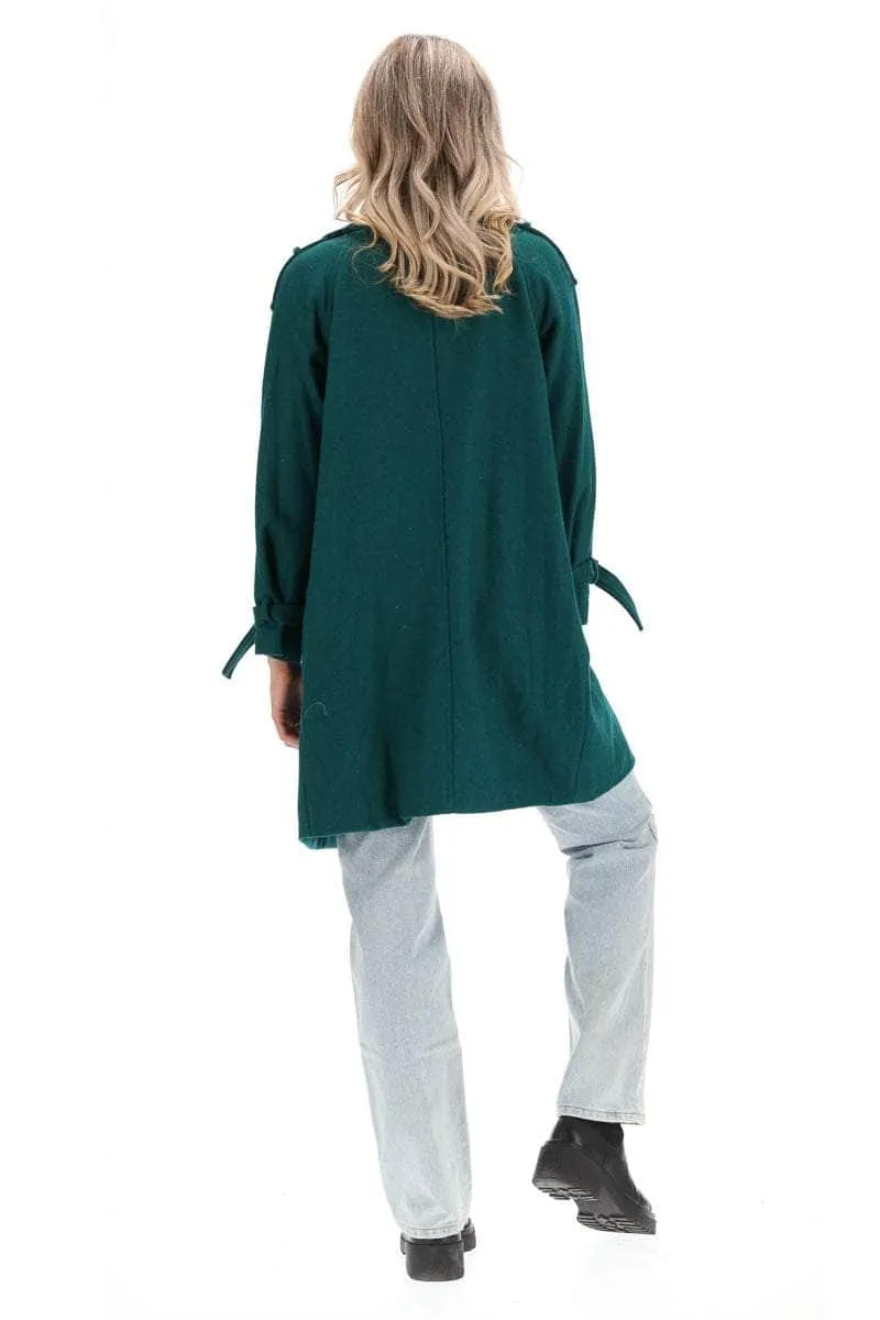 Bronte Coat Emerald