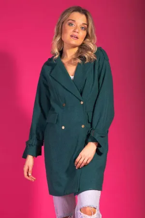 Bronte Coat Emerald
