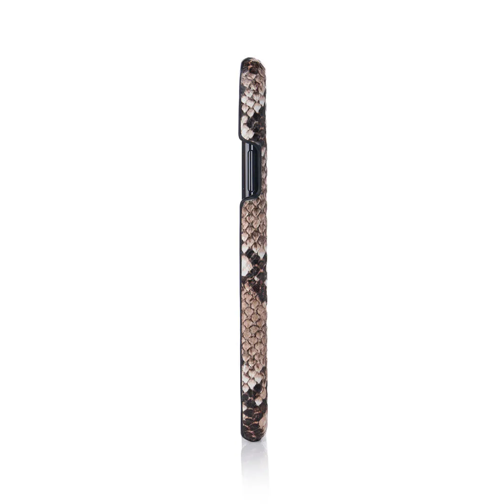 Brown Snakeskin iPhone Case