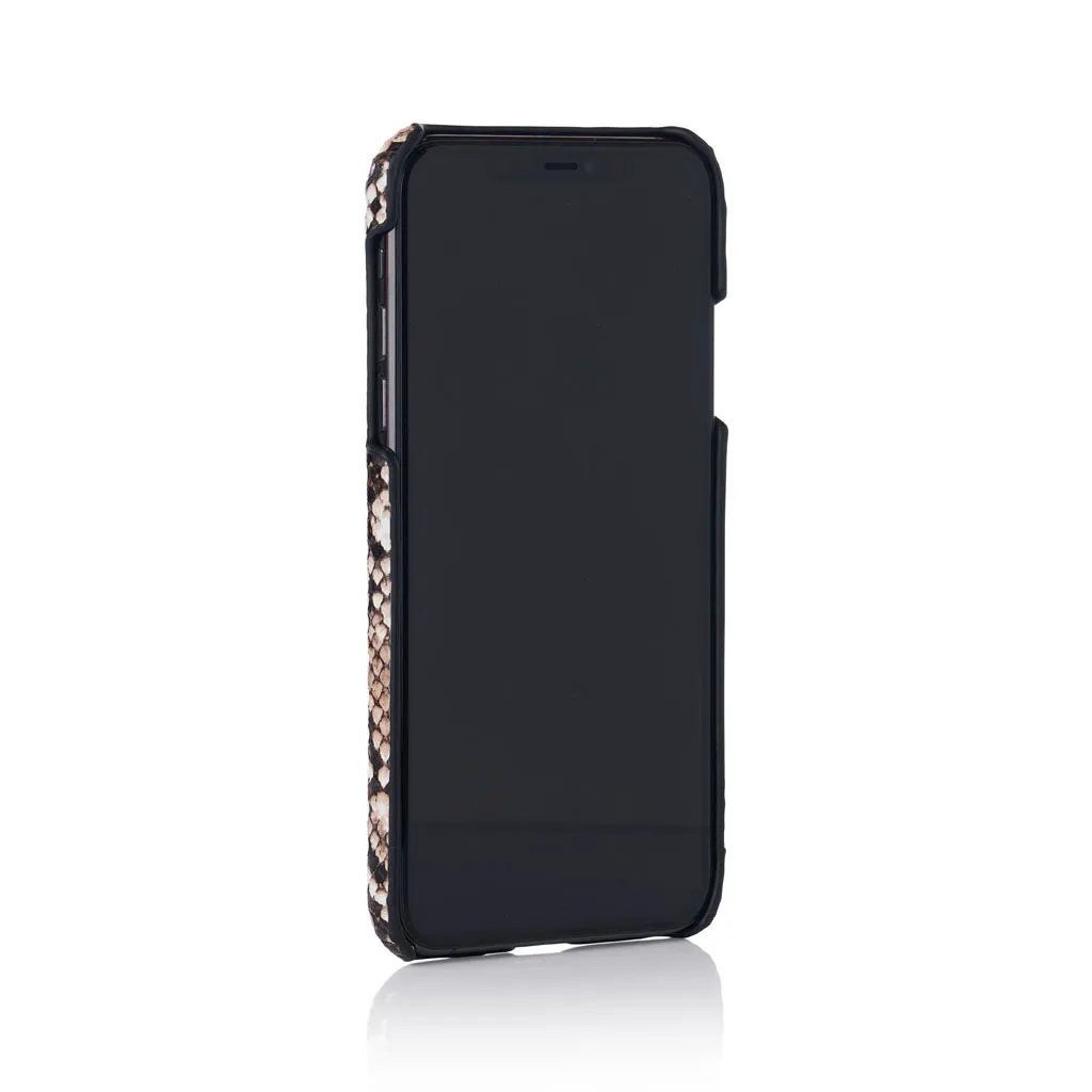 Brown Snakeskin iPhone Case