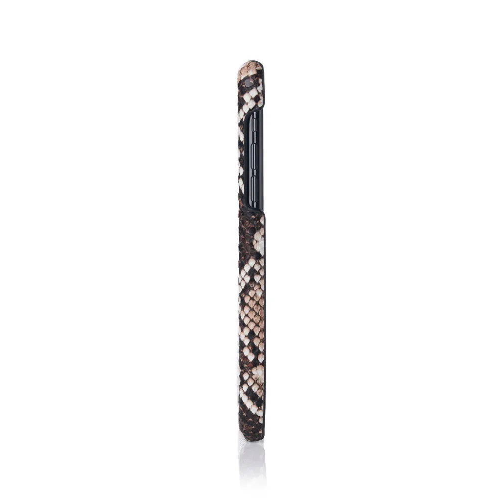 Brown Snakeskin iPhone Case