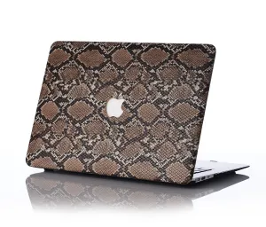 Brown Snakeskin MacBook Case
