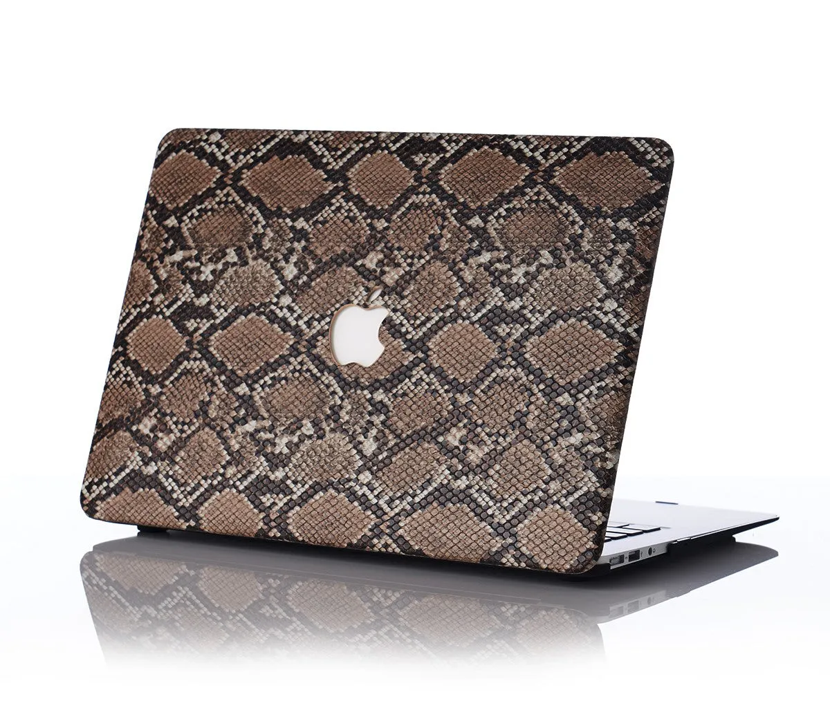 Brown Snakeskin MacBook Case