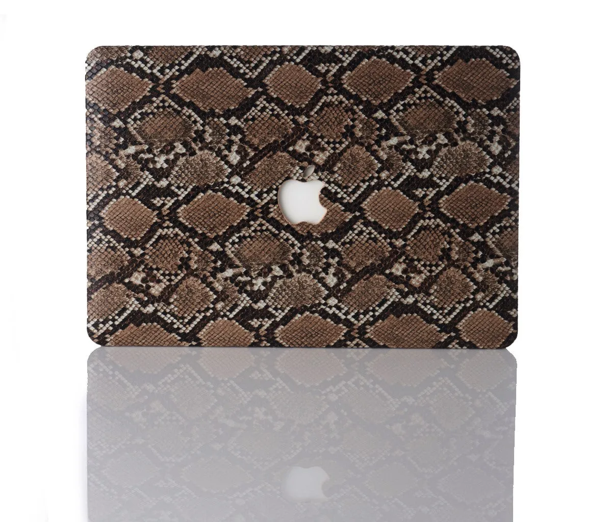 Brown Snakeskin MacBook Case