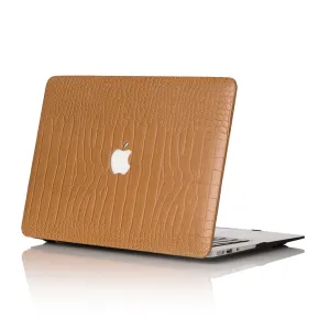Butterscotch Faux Crocodile MacBook Case