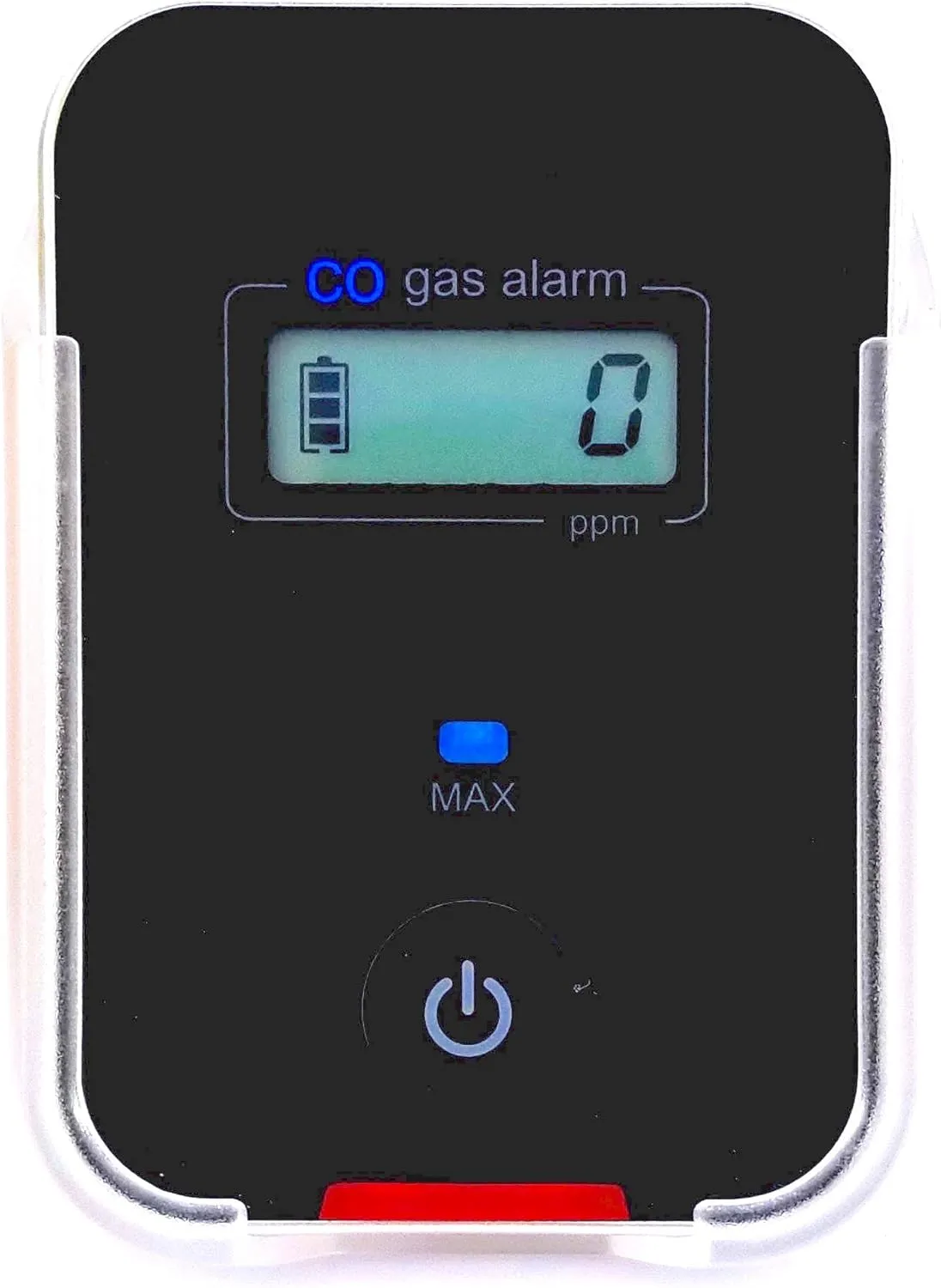 Car, Vehicle, Aircraft Carbon Monoxide CO Detector | Fast Low-Level 9ppm Alarm | Vehicles, Police, Pilots, Travel, Bus, Trucks | Metal Body, Small 2oz |