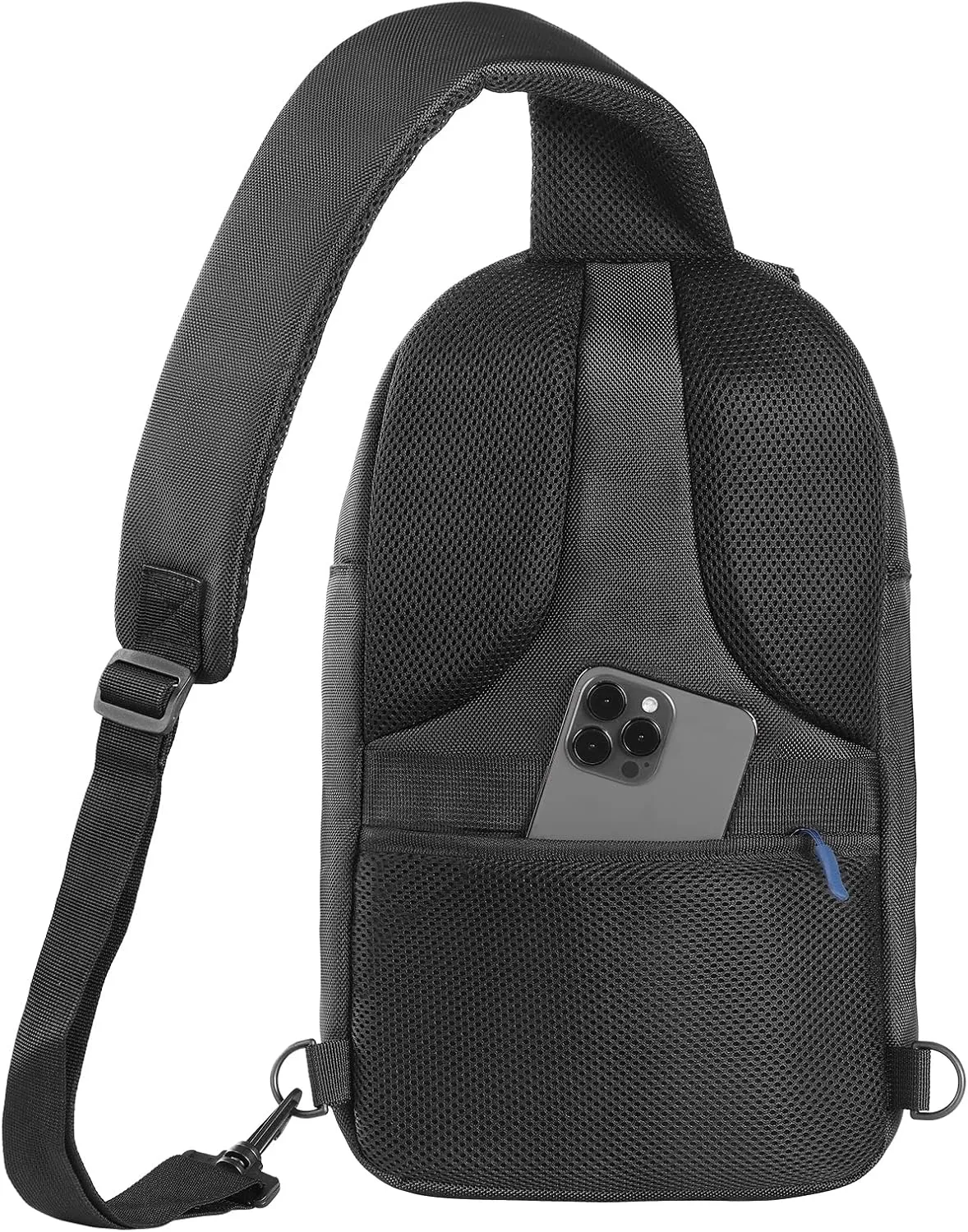 Carrying Case Made for Quest 3/ Quest 2/Vision Pro. Waterproof Travel Sling Quest 3 Bag for VR All-in-One Gaming Headset and Touch Controllers Accessories with DIY Main Compartment and Thicken Pad