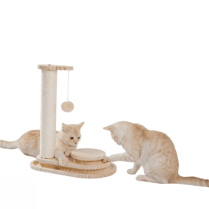 Cat Scratching Condo Tree Post Pole Toy