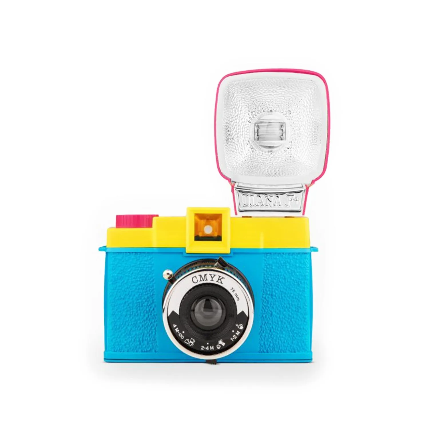 Diana F  Medium Format Camera and Flash - CMYK