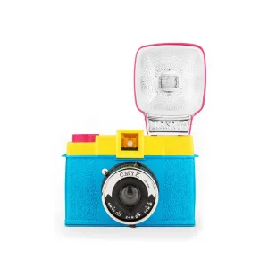 Diana F  Medium Format Camera and Flash - CMYK