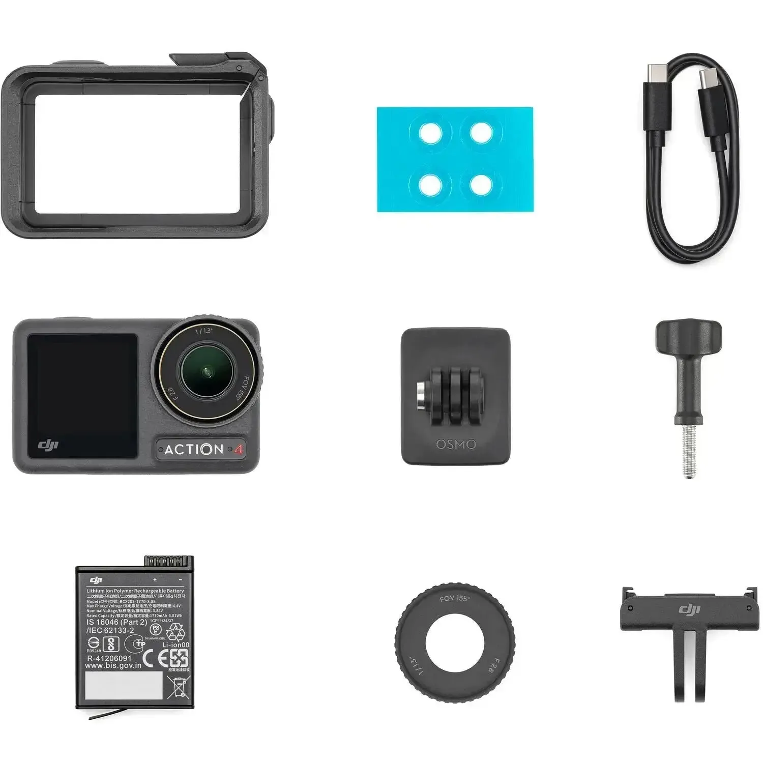 DJI Osmo Action 4 Camera Adventure Combo