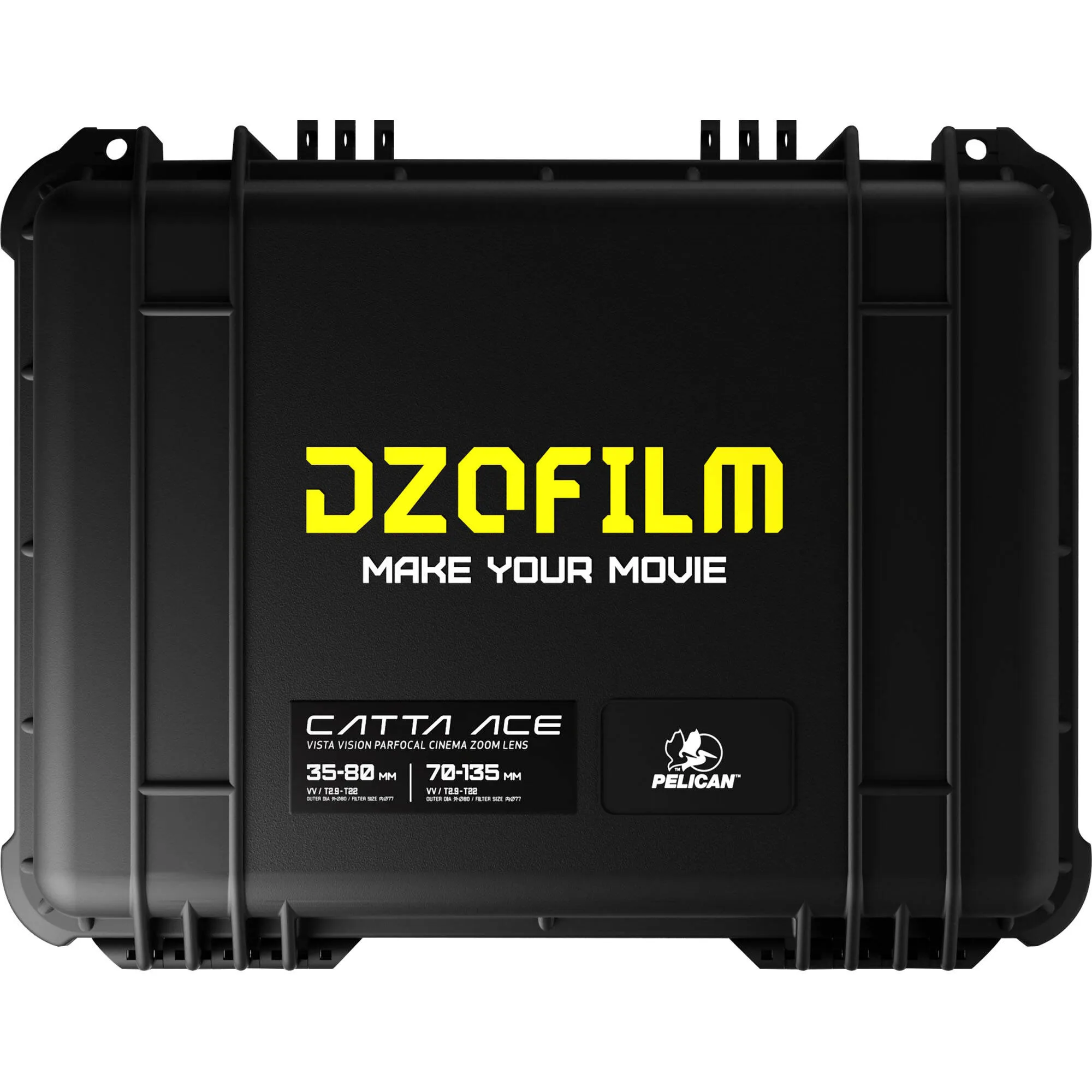 DZOFilm CATTA Ace FF Zoom 35-80 & 70-135mm T2.9 Lens Kit (PL/EF, Black)