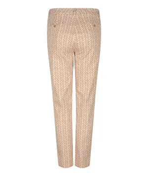 ESQUALO BLOCK PRINT PANT PINK SP2317001