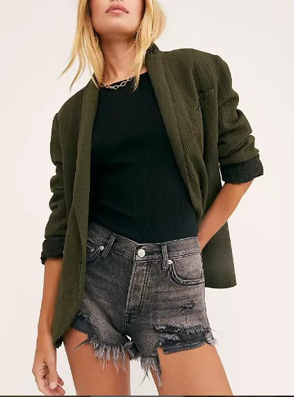 Free People Loving Good Vibrations Cutoffs