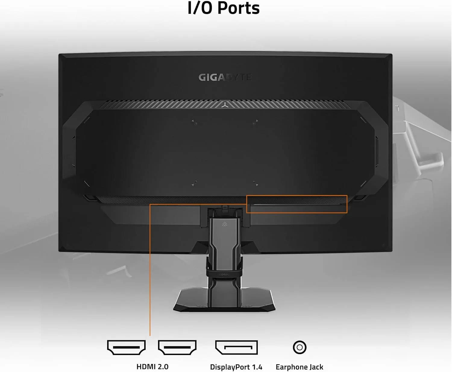 GIGABYTE GS27QC 27" 165Hz 1440P Curved Gaming Monitor, 2560 x 1440 VA 1500R Display, 1ms (MPRT) Response Time, HDR Ready, FreeSync Premium, 1x Display Port 1.4, 2X HDMI 2.0,Black