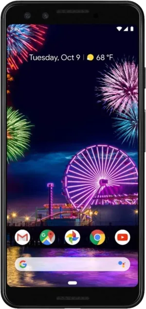Google Pixel 3 64GB Unlocked GSM & CDMA 4G LTE - Just Black (Renewed)