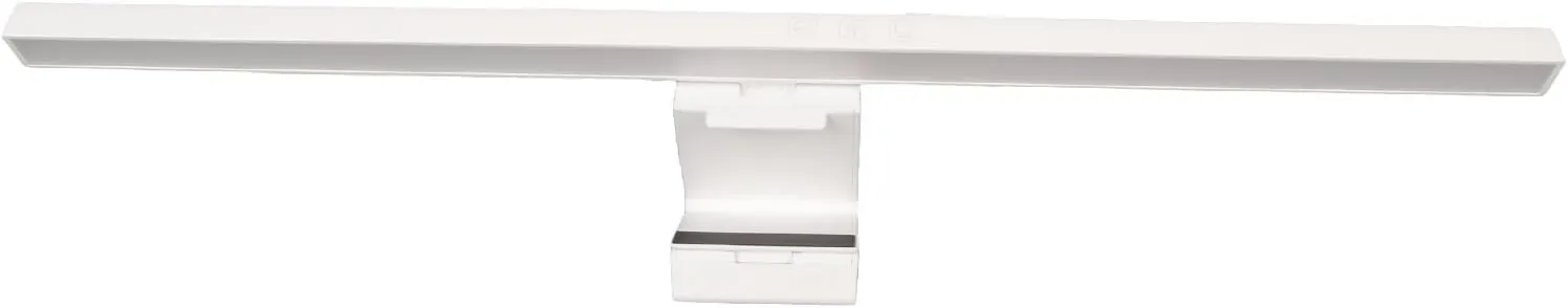 GOWENIC Monitor Light Bar for Office, Stepless Dimmable Touch Control, Eye, Adjustable Design, Asymmetric Light Source, Blue Light Blocking, Easy Installation (White)