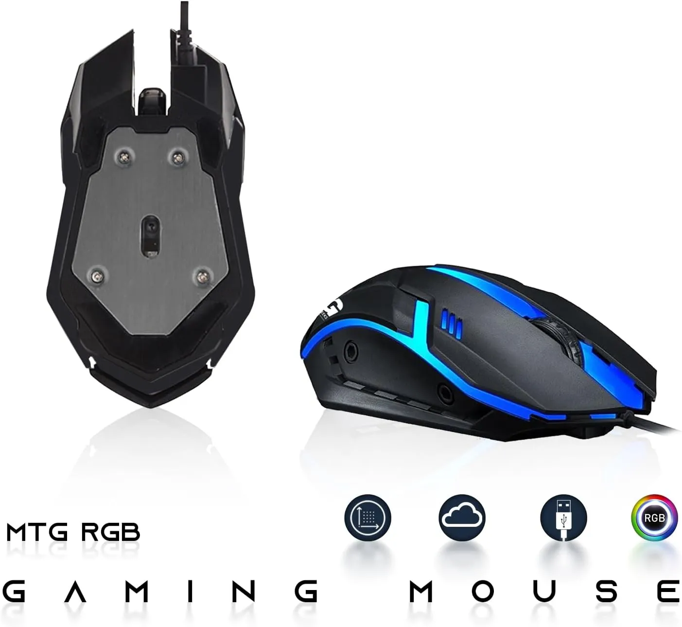 HP G3 Desktop RGB Computer PC Intel i7-6th Gen, 16GB DDR4 Ram 512GB SSD, Dual 24 Inch Monitor, GT 1030, RGB Speaker, Gaming Keyboard Mouse, 2X ARGB Fan WiFi, Windows 11 Pro (Renewed)