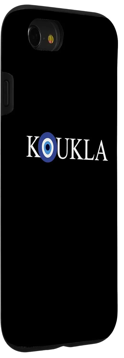 iPhone SE (2020) / 7 / 8 KOUKLA Nazar Charm Spiritual Protection Glass Art Case