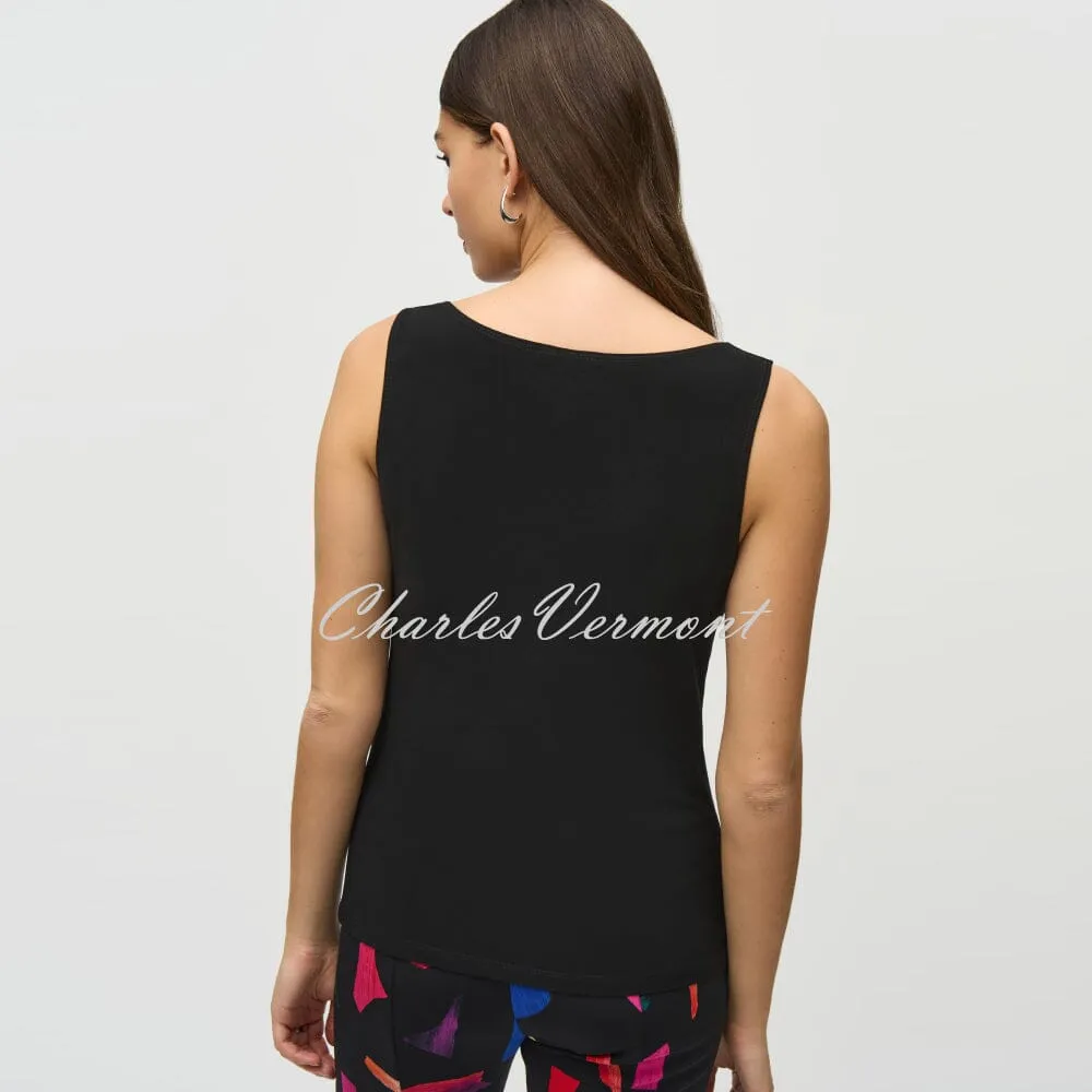 Joseph Ribkoff Cowl Neck Camisole - Style 244241 (Black)