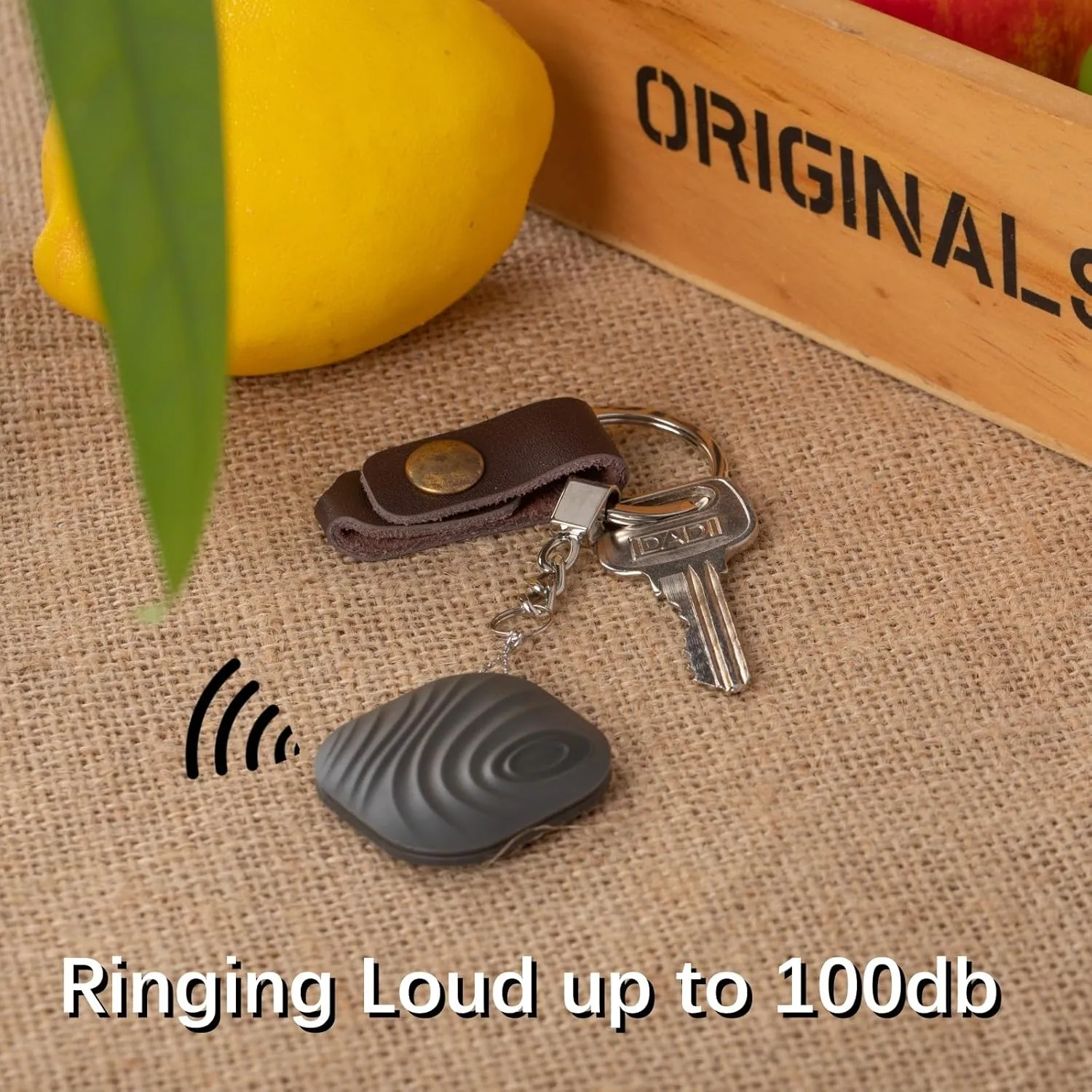 Key Finder 4-Pack, Bluetooth Tracker Item Locator with Key Chain - Both iOS and Android Compatible for Keys Pet Wallets or Backpacks and Tablets
