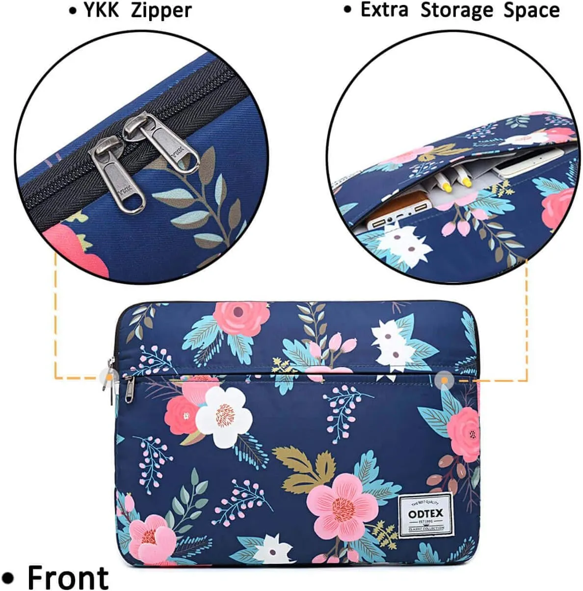Laptop Sleeve Bag Case Cover for MacBook Pro 16 inch and 15 inch-15.6 inch HP Microsoft Surface Dell Samsung Toshiba Lenovo Acer Chromebook Notebook Computer