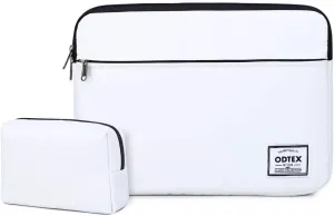 Laptop Sleeve Bag Compatible with 13.3 inch MacBook Pro,MacBook Air,Surface Book,14 inch HP Laptop,Water-resistant Shock-resistant Protective Laptop Bag-Light Grey
