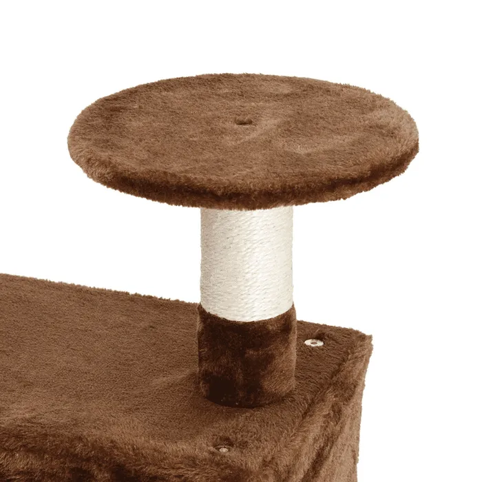 Large Tall Carpeted Cat Tree Condo Tower Climbing Stand