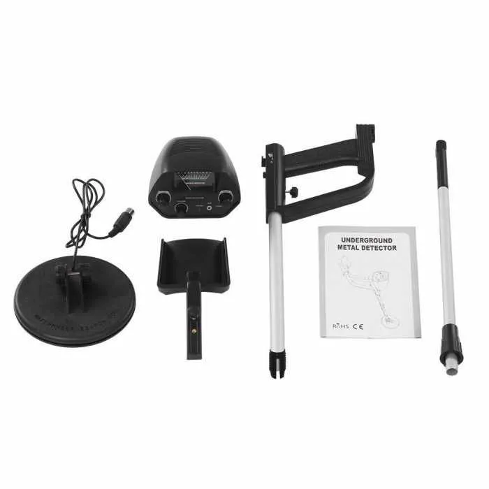LCD Metal Detector Waterproof Gold Digger