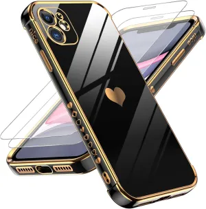 LeYi for 2PCS iPhone-11 Phone Case: 4X Screen Protector
