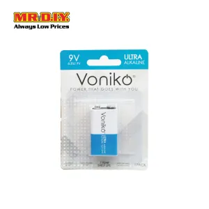 (MR DIY) VONIKO Power 9V Battery 6LR61 - 1 PC