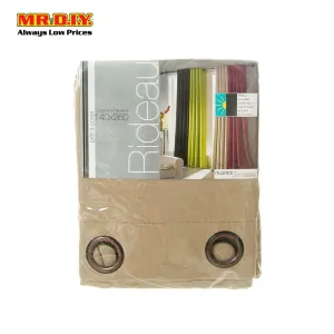 (MR.DIY) Brick Design Window Curtain Green (140cm x 260cm)