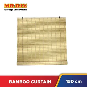 (MR.DIY) Natural Bamboo Curtain ( 90x150cm )