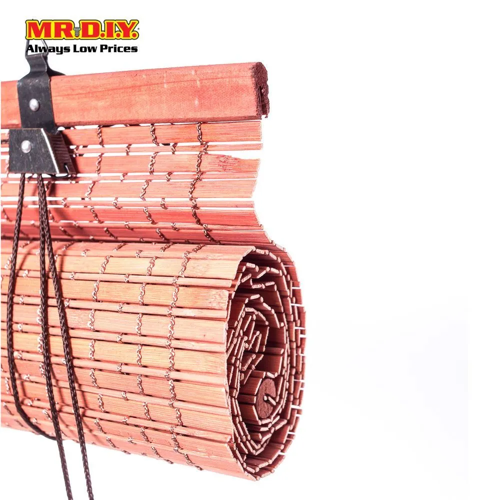 (MR.DIY) Natural Bamboo Roll-Up Blinds (150 x 180cm)