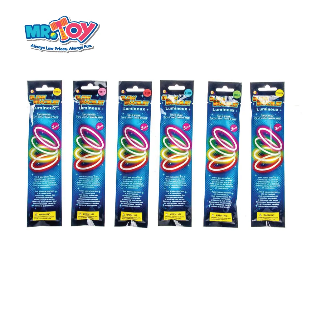 (MR.DIY) Party Lumineux Glow Stick Bracelets (3pcs)