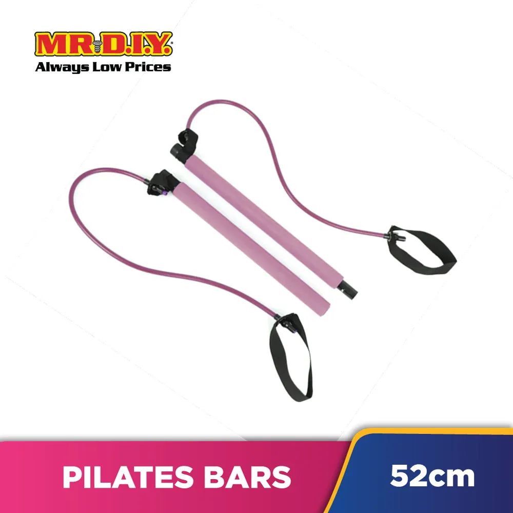 (MR.DIY) Portable Home Gym Elastic Resistance Band Yoga Pilates Training Bar