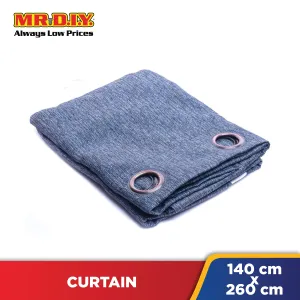 (MR.DIY) RIDEAU Window Semi Blackout Curtain Ring (140 x 260cm)