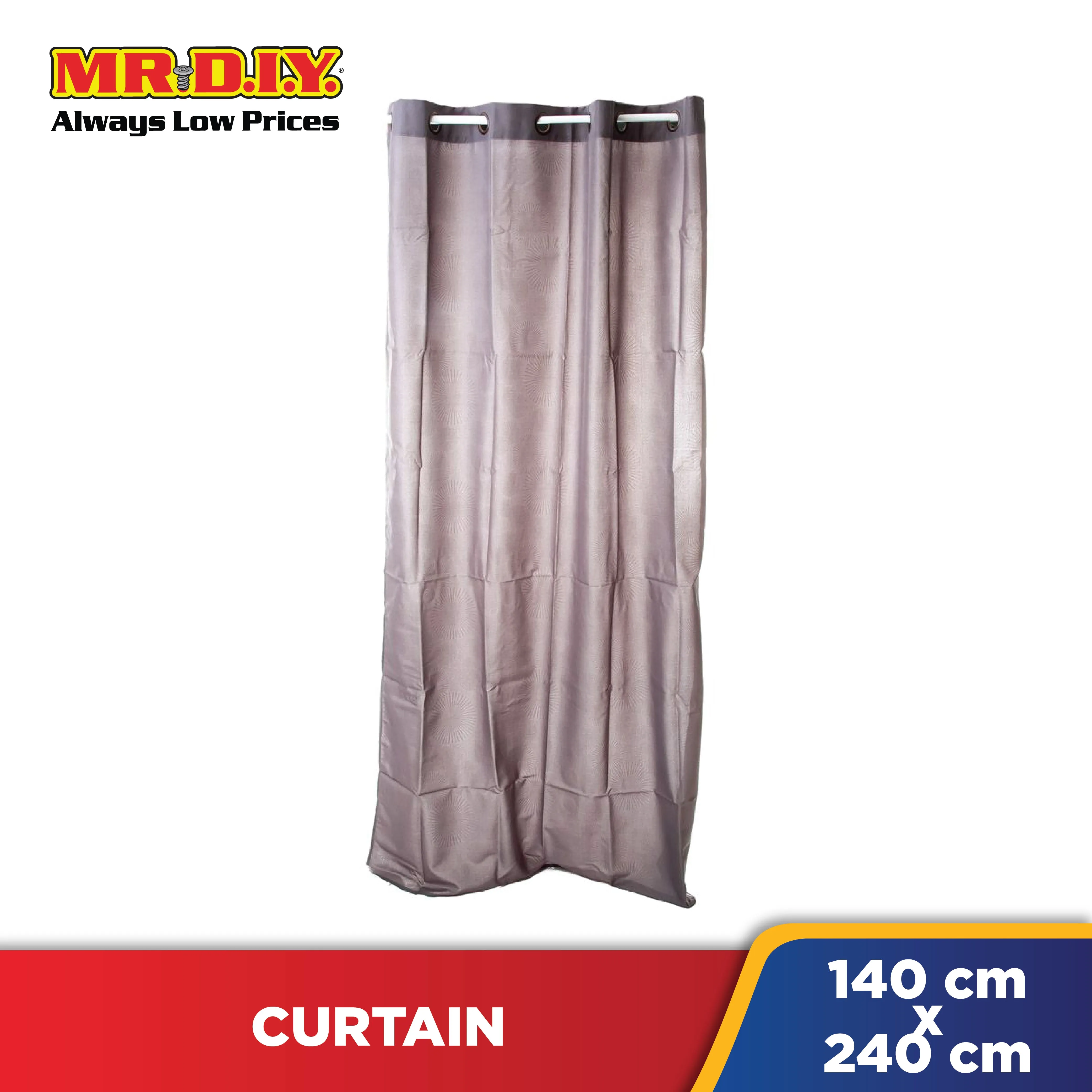 (MR.DIY) Window Curtain with dandelion (140x240cm)